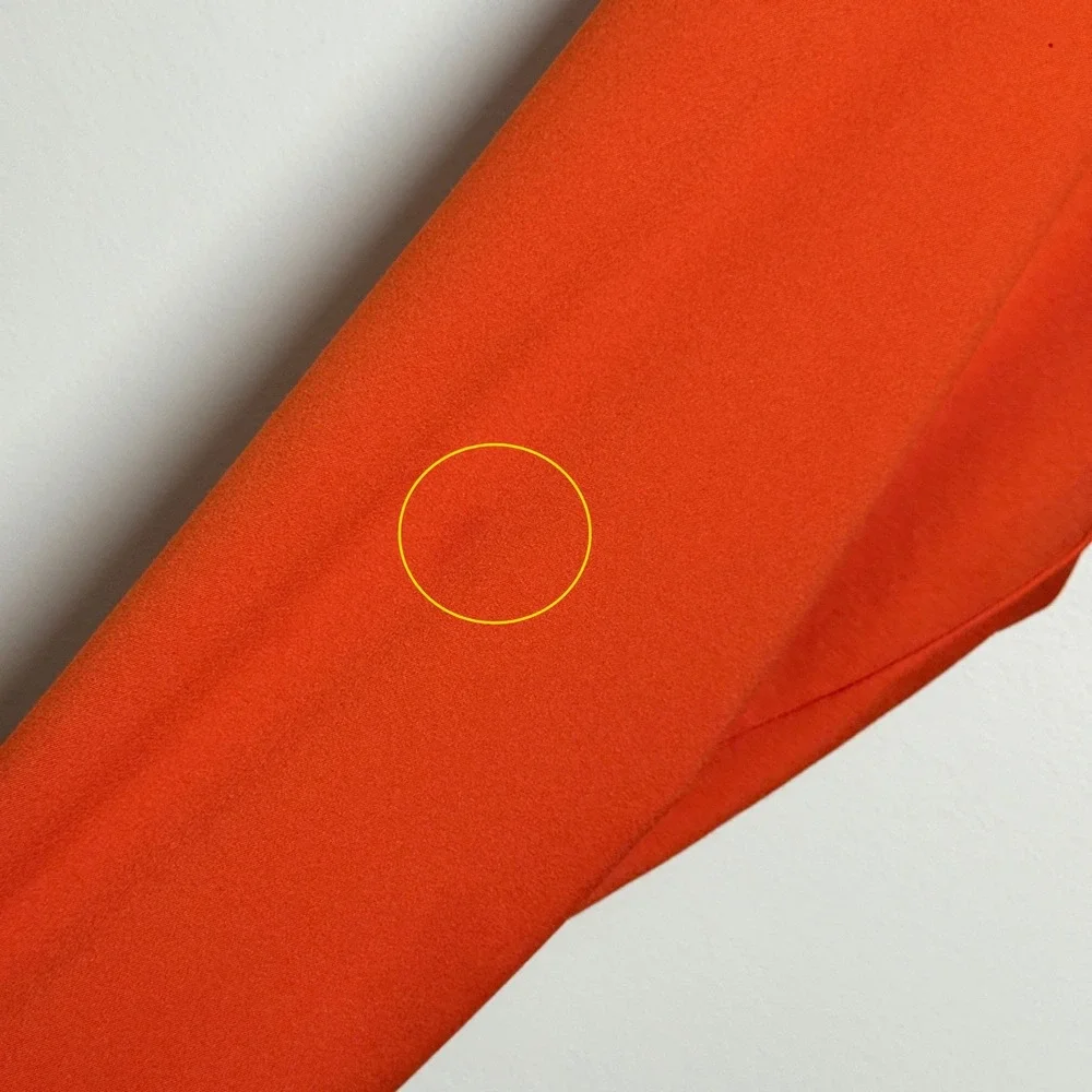 Nike‎ Clemson Tigers Mens Sideline Jacket XL Orange Full Zip Performance Sports